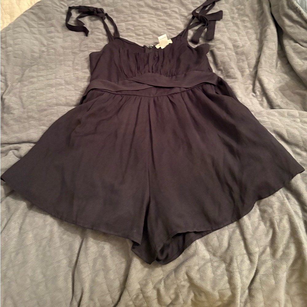 Altar'd State Elegant Black romper